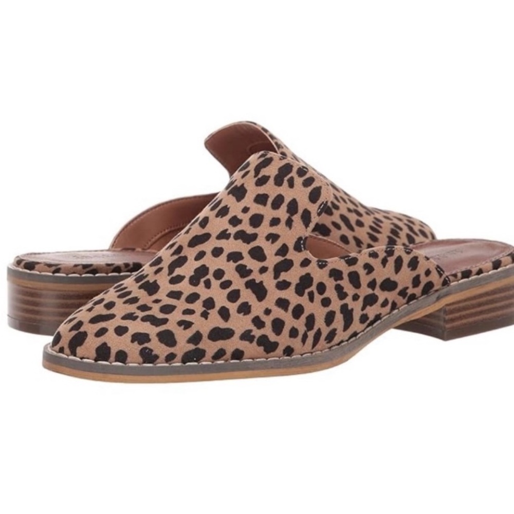 Indigo Road “Hayze 2” Leopard Print Mules